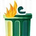 Symbol für Recycling und Energieblitz